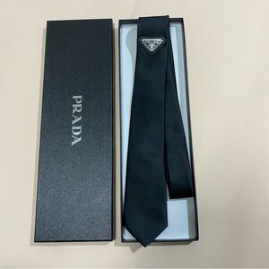 Prada Elegant Black Tie